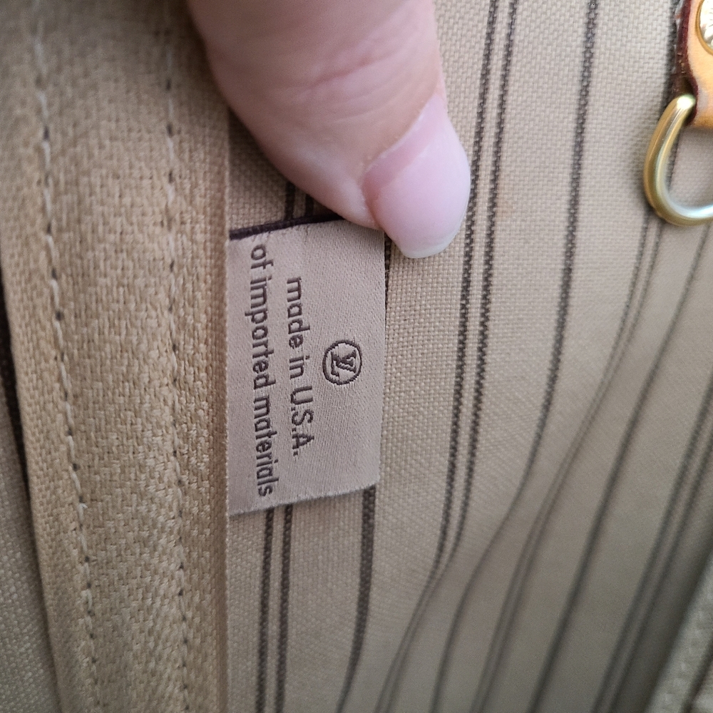 Authentic euc neverfull mm with box, dustbag, original receipt - Picture 16 of 16